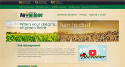 Desktop Screenshot of agvantageinsurance.com